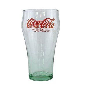 Coca Cola Glass Bell Shaped Red Logo Vintage Rare